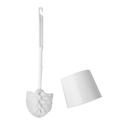 Escova Sanitária 9,2x9,2x35,5cm Branco Casa&ideia