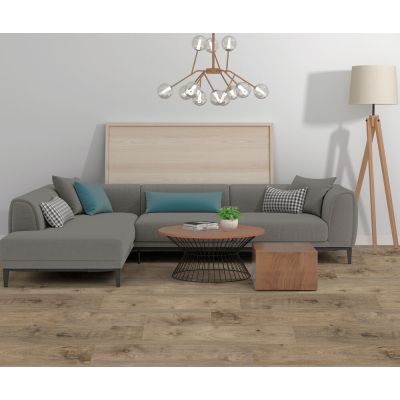 Piso Vinílico SPC Click Nobre Jatoba 18x122 Málaga