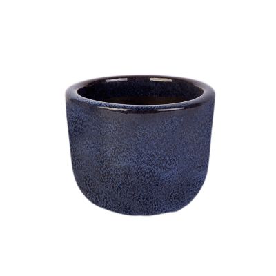 Cachepô Cerâmico Morumby N1 Azul Pacífico Fascino