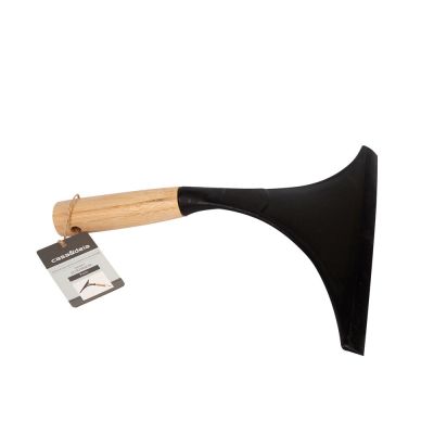 Rodo de Mão Plástico e Bambu 24cm Casa&ideia