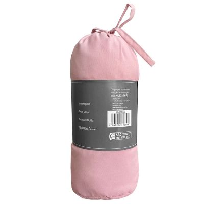 Lençol Avulso King Com Elástico 193x203cm Rose Diagonal