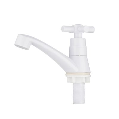 Torneira Lavatorio Baixa ABS Branco Hidrofama