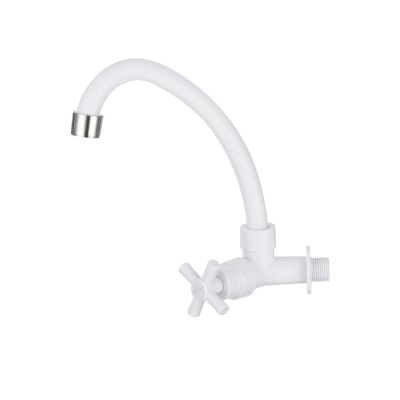 Torneira de Parede ABS C31 Cozinha Branco Hidrofama