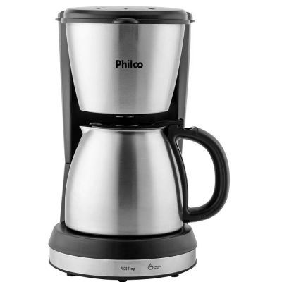 Cafeteira PH30 Inox/Preto Philco