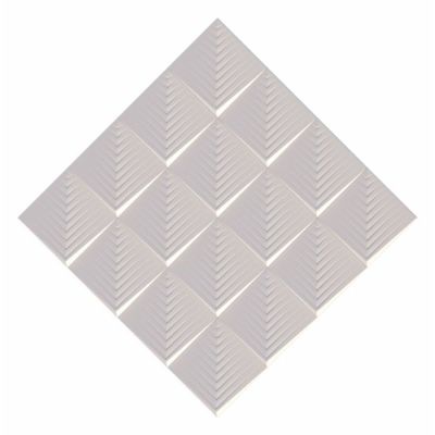 Suroh Parede Cemento 3d Nebbia Bold Natural 40x40x2 Cimentíssimo