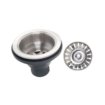 Válvula para Pia-Cuba 1/2" Americana Inox Addra