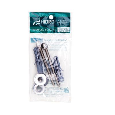 Parafusos de Fixação com Bucha 2 unidades 10mm Hidrofama