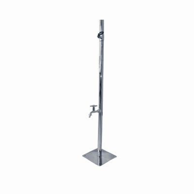 Ducha Bertioga com Lava Pés Aço Inox Polido Pooltec