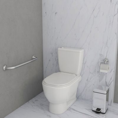 Barra de Apoio Reta 60cm Cromado Sicmol