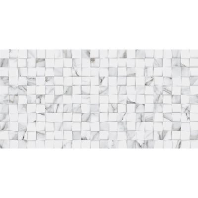 Revestimento Parede Quantum Carrara Lux Retificado Brilhante 45X90 Biacongres