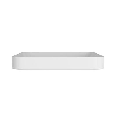 Cuba para Banheiro de Sobrepor Louça 30cm Slim Branco Quadrada Deca