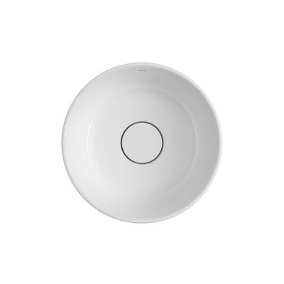 Cuba para Banheiro de Sobrepor Louça Slim Branco Redonda 30cm Deca