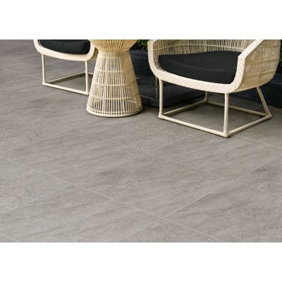 Piso Cerâmico R70071 Granilha Retificado Externo 70x70  Ilhabella