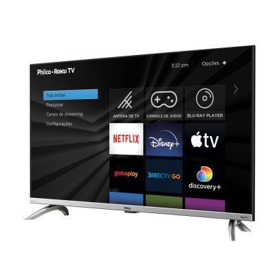 Smart TV LED 32" PTV32G7PR2CSBLH Silver Bivolt Philco