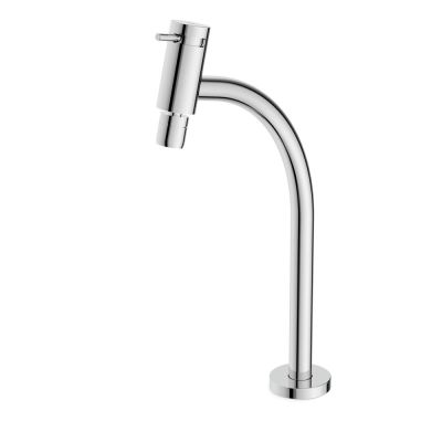 Torneira de Mesa para Lavatório Bica Alta Basic 1/4'' Cromado Celite