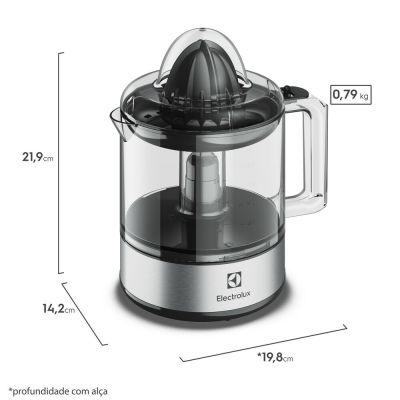 Espremedor De Frutas 30w Ecp10 Preto 127V Electrolux