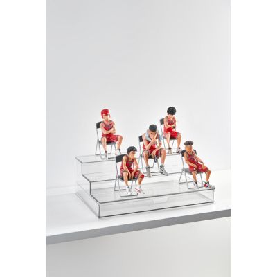 Organizador Dália Transparente Com 3 Níveis 26,7x26,7cm  Casa&Ideia