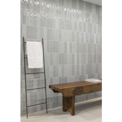 Revestimento Parede  Prisma Hijau Bold Brilhante 7x25 Eliane