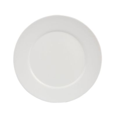 Prato Raso Opaline Branco Vidro 27cm Casa&ideia