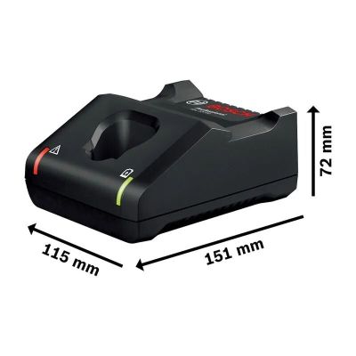 Carregador Bateria 12v Gal 12v-40 Azul Bivolt Bosch