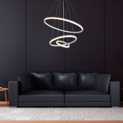 Pendente Branco 3000k 45w Montreal Branco Bivolt Taschibra