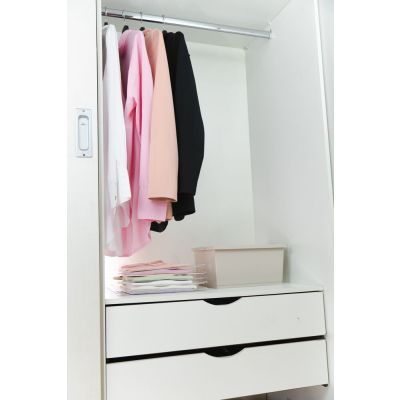 Organizador c/Tampa My Closet 7,5L Linho 23,5x32,5x15cm