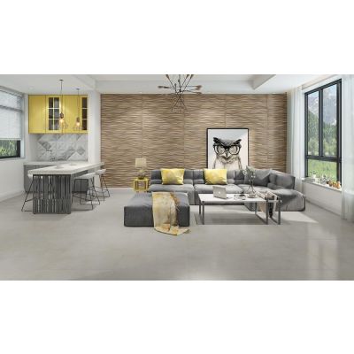 Piso Cerâmico Andromeda Retificado Acetinado 74x74 Malaga