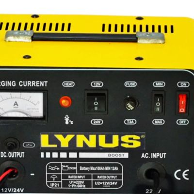 Carregador Bateria 100ah Lcb-10  220v Lynus