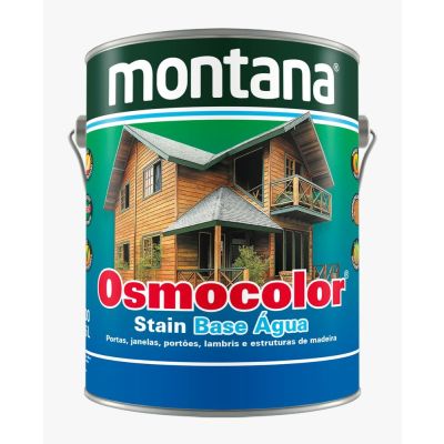 Stain Osmocolor Base de Água Semi Transparente Castanheira 3,6L Montana