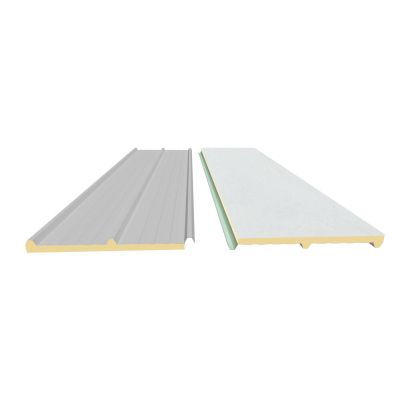 Telha Termica 1,00X4,55mx20mm Aço Filme Cinza Lunar Kingspan