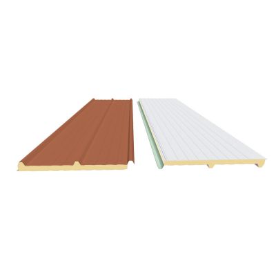 Telha Termica 1,00X3,45mx20mm Aço Terracota e Branco Neve Kingspan