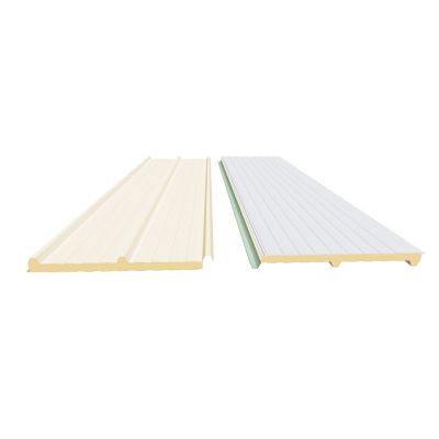 Telha Termica 1,00X2,35mx20mm Aço Marfim e Branco Neve Kingspan