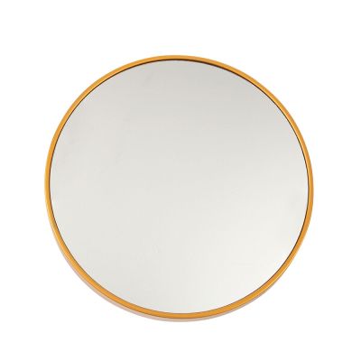 Espelho 31cm Gold Redondo Diagonal