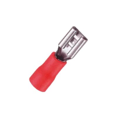 Terminal Receptor Fêmea 6,5mm 10 Peças Vermelho A Santos