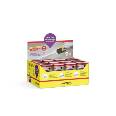 Mini Tela Estruturante 5m Branco Quartzolit