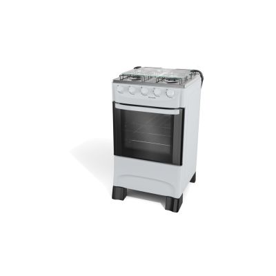 Fogão de Piso 4 Bocas Fogão Mfi4ba 4b Branco Bivolt Mueller