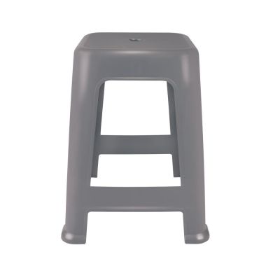 Banquetas Plástico Cinza Mor