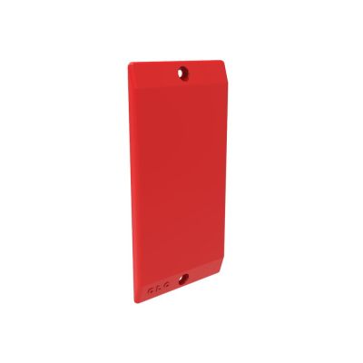 Tampa Condulete 3/4" Cega Pvc Vermelho Vitralux
