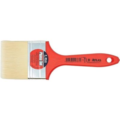 Pincel Trinchas Plumatek Vermelho 8x22 Atlas