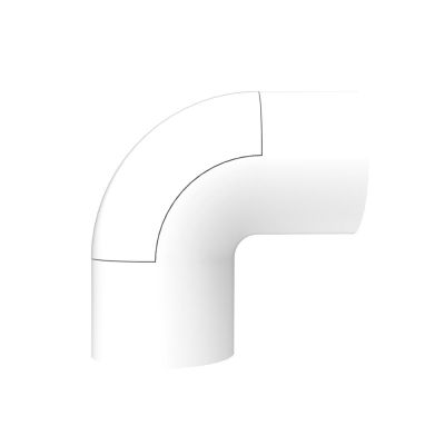 Cotovel 90° P/tubo 1" C/janela Condulete Branco Vitralux