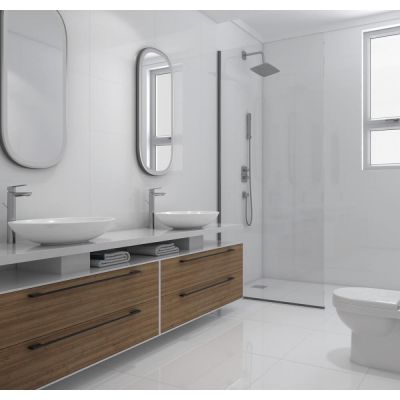 Revestimento Parede Mal37920r Branco Retificado Brilhante 35x70 Incefra