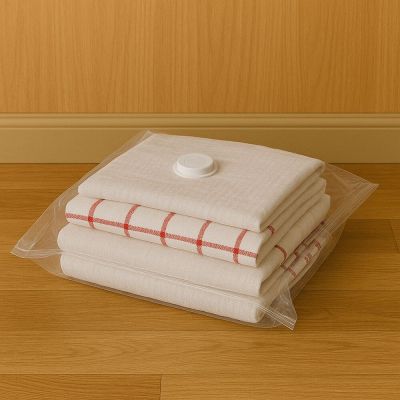 Embalagem a Vácuo Com Zíper 45x65cm Casa&ideia