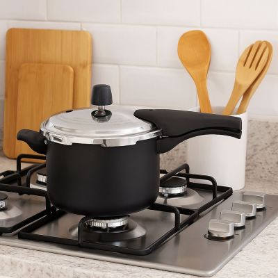 Panela de Pressão 4,5l Vancouver Effect Preto Tramontina