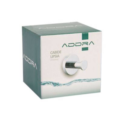 Cabide para Banheiro Lipsia Cromado Addra