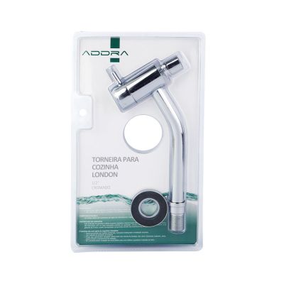 Torneira para Cozinha de Parede Bica Alta 1/2" Lyn Addra