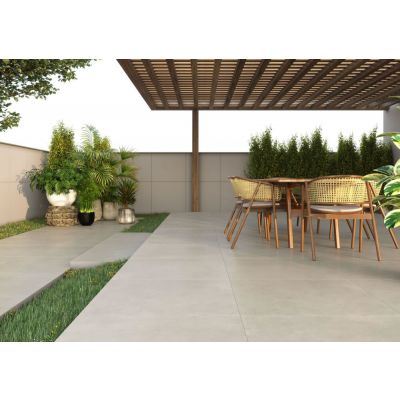 Porcelanato Quartzo  Cimento Retificado Externo 84x84 Eliane