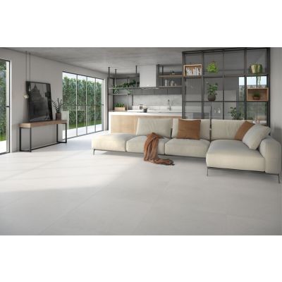 Porcelanato Quartzo Cimento Retificado Acetinado 84x84 Eliane