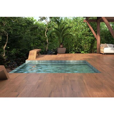 Porcelanato Tanzania Canela Retificado Externo 19,7x120 Eliane