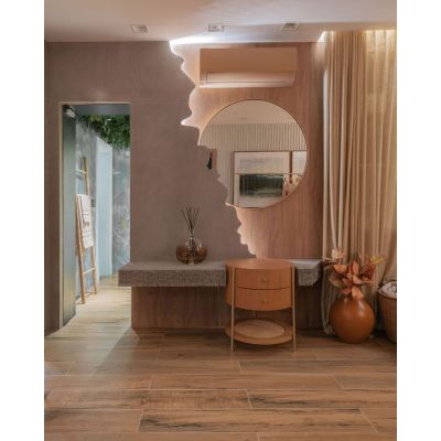 Porcelanato Reserva Retificado Natural 19,7x120 Eliane