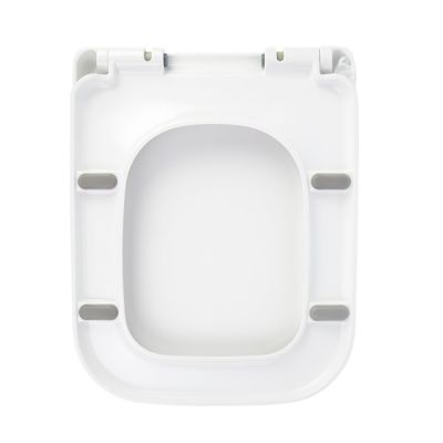 Assento Sanitário Termofixo Londres com Queda Amortecida Branco Addra